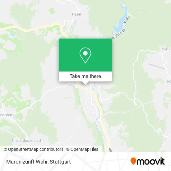 Карта Maronizunft Wehr