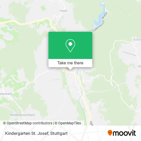 Карта Kindergarten St. Josef