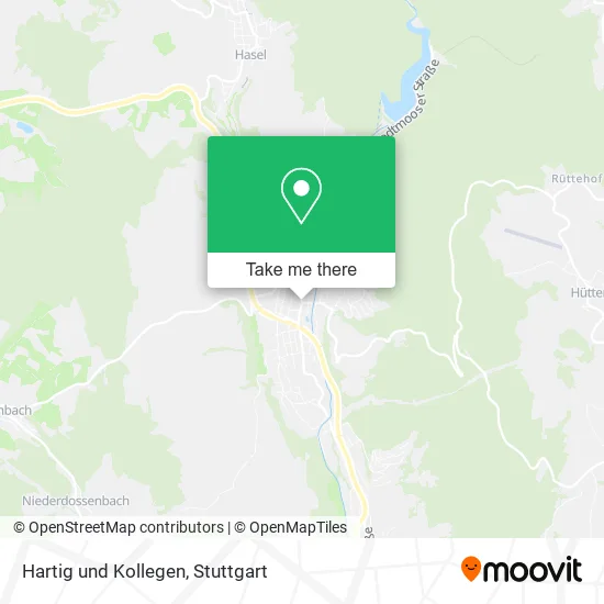 Карта Hartig und Kollegen