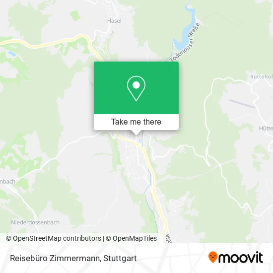 Карта Reisebüro Zimmermann