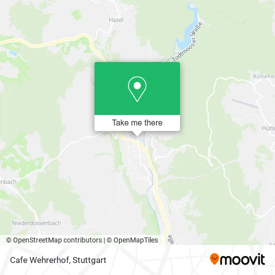 Карта Cafe Wehrerhof