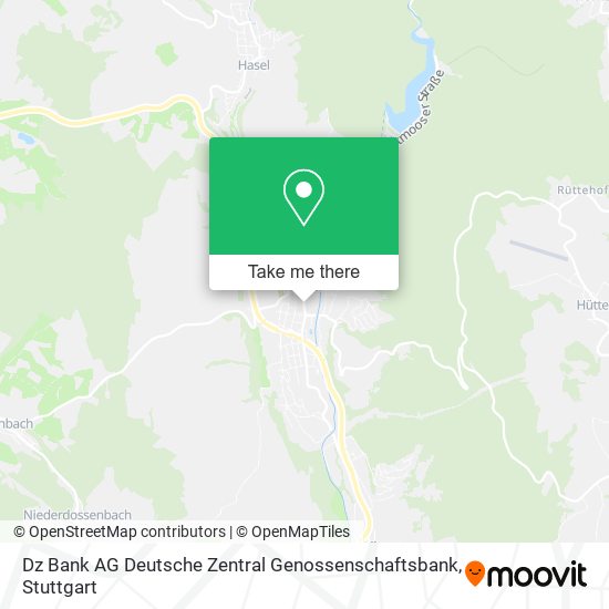 Dz Bank AG Deutsche Zentral Genossenschaftsbank map
