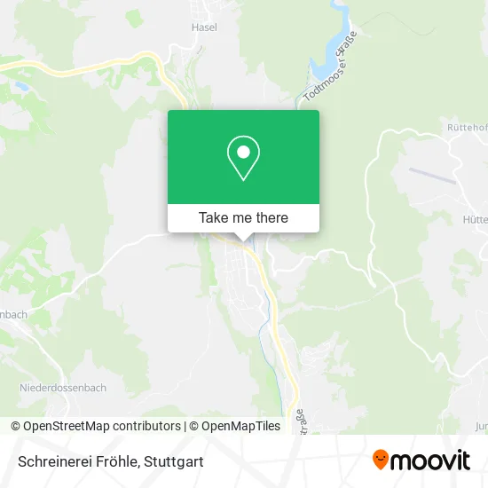 Карта Schreinerei Fröhle