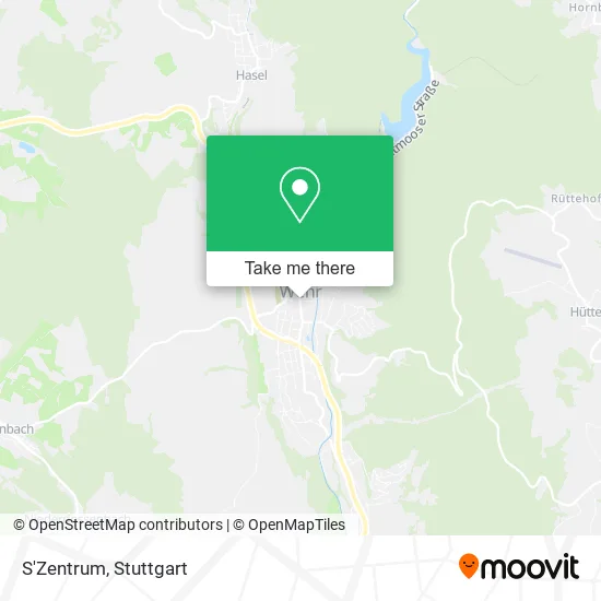 Карта S'Zentrum