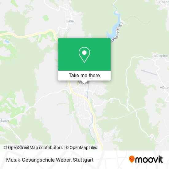 Musik-Gesangschule Weber map