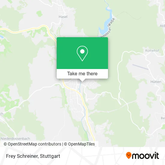 Карта Frey Schreiner