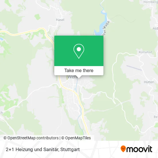 Карта 2+1 Heizung und Sanitär