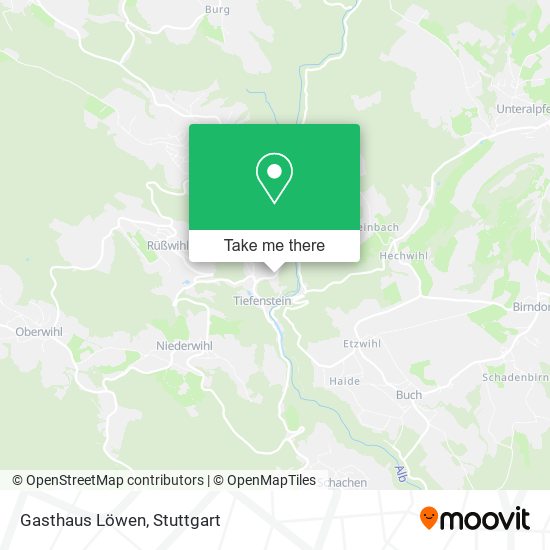 Gasthaus Löwen map