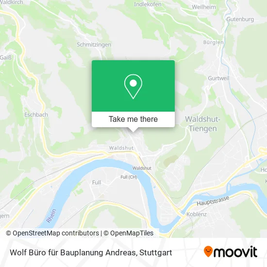 Карта Wolf Büro für Bauplanung Andreas