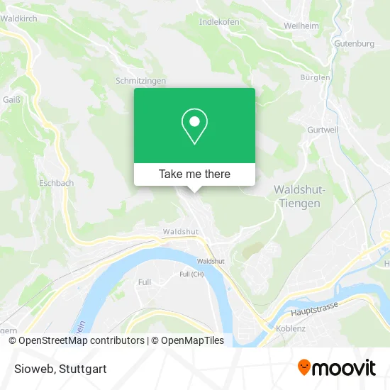 Карта Sioweb