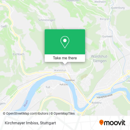 Kirchmayer Imbiss map