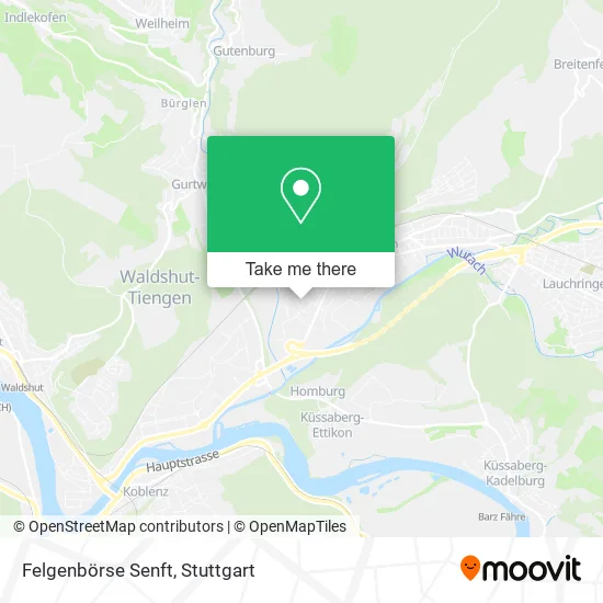 Карта Felgenbörse Senft