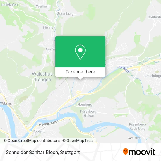 Карта Schneider Sanitär Blech