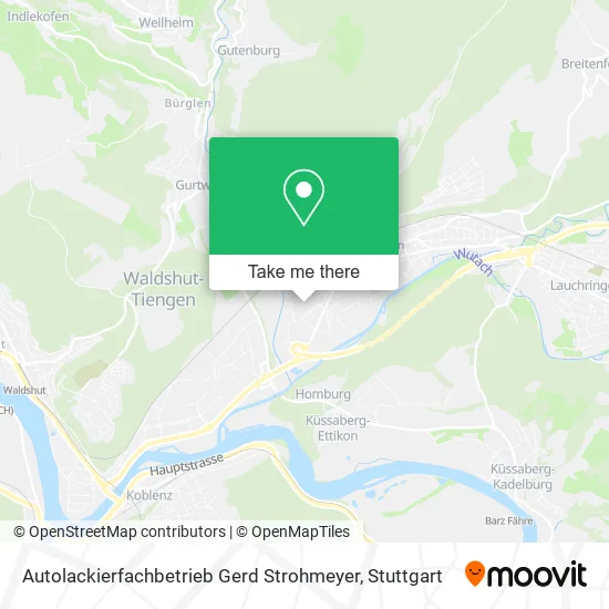 Карта Autolackierfachbetrieb Gerd Strohmeyer