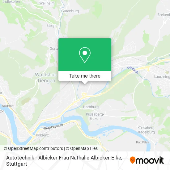 Карта Autotechnik - Albicker Frau Nathalie Albicker-Elke