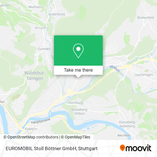 Карта EUROMOBIL Stoll Böttner GmbH