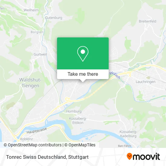 Карта Tonrec Swiss Deutschland
