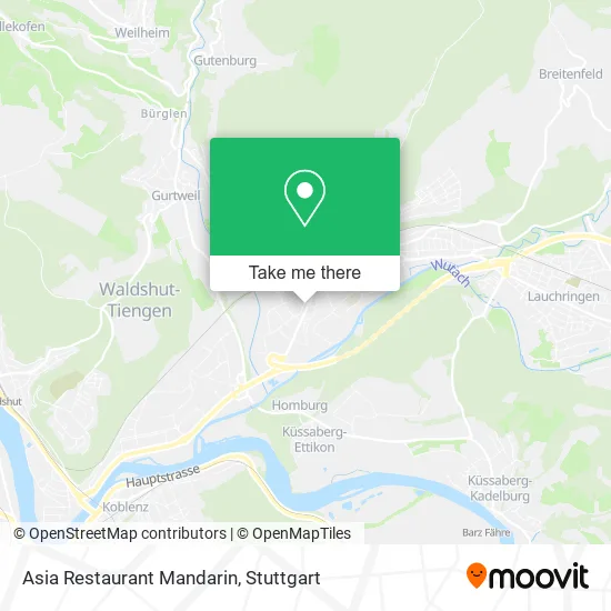 Карта Asia Restaurant Mandarin