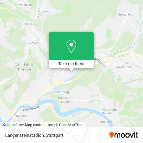 Карта Langensteinstadion