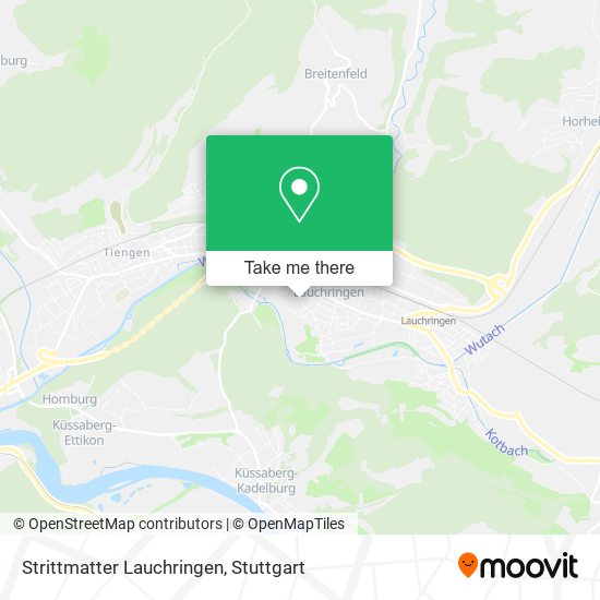 Strittmatter Lauchringen map