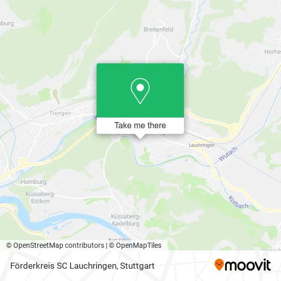 Карта Förderkreis SC Lauchringen