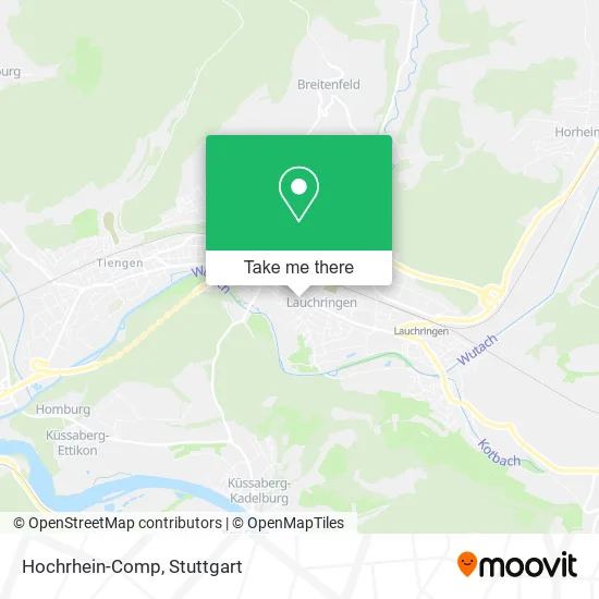 Карта Hochrhein-Comp
