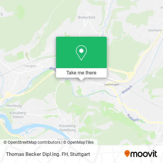Карта Thomas Becker Dipl.Ing. FH