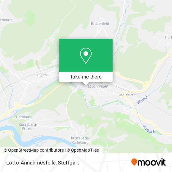 Lotto-Annahmestelle map