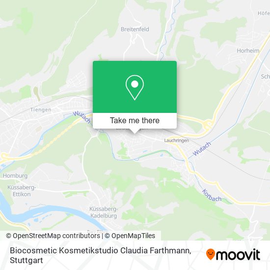 Карта Biocosmetic Kosmetikstudio Claudia Farthmann