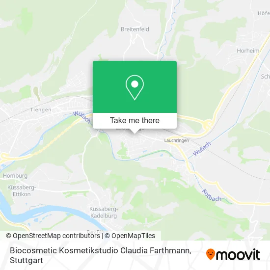 Карта Biocosmetic Kosmetikstudio Claudia Farthmann