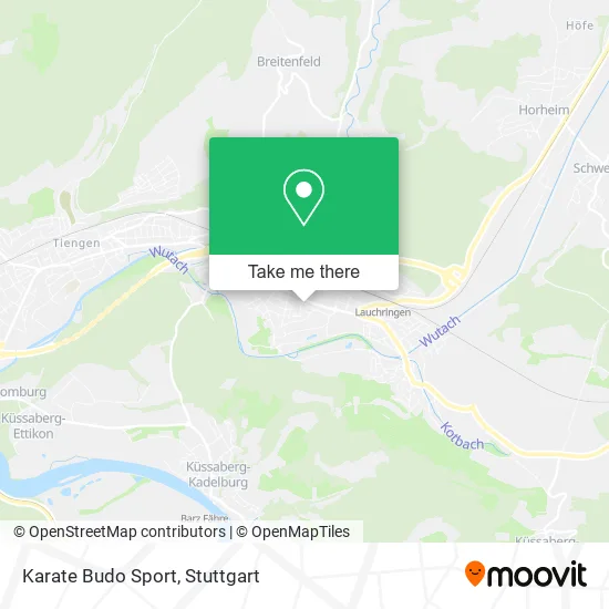 Карта Karate Budo Sport