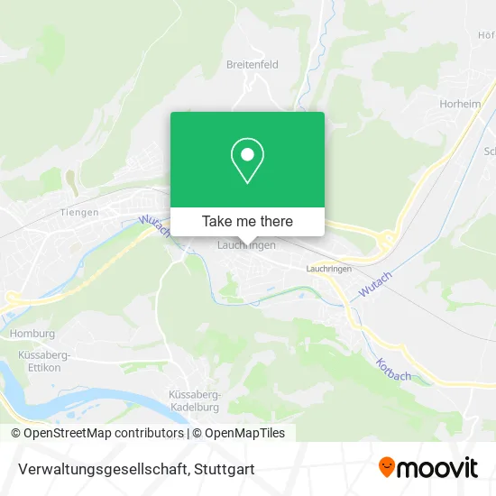 Карта Verwaltungsgesellschaft