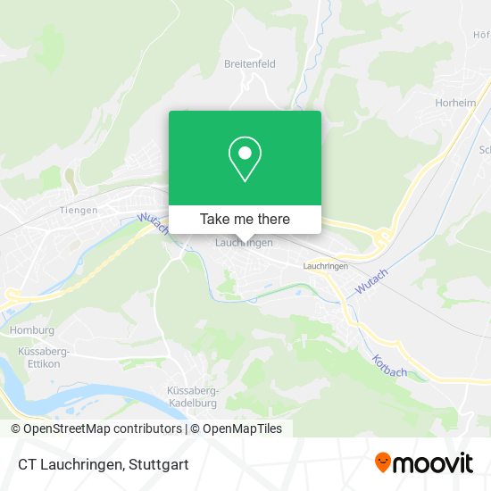 Карта CT Lauchringen