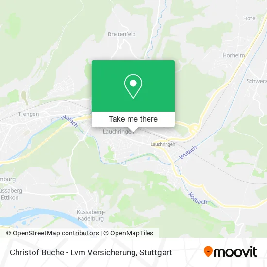 Карта Christof Büche - Lvm Versicherung