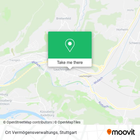 Crt Vermögensverwaltungs map