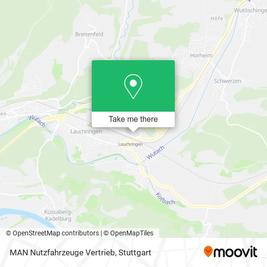 Карта MAN Nutzfahrzeuge Vertrieb