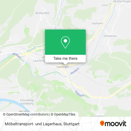 Карта Möbeltransport- und Lagerhaus