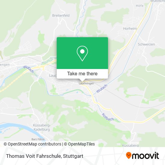 Thomas Voit Fahrschule map