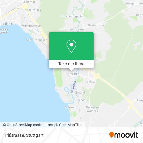 Irißtrasse map