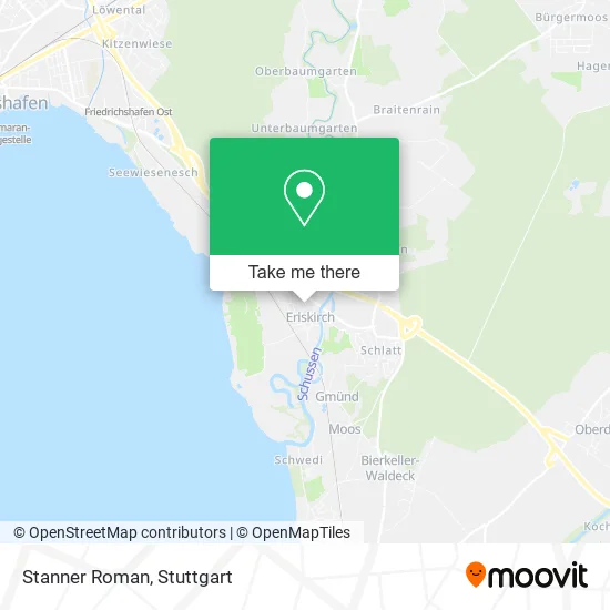 Stanner Roman map