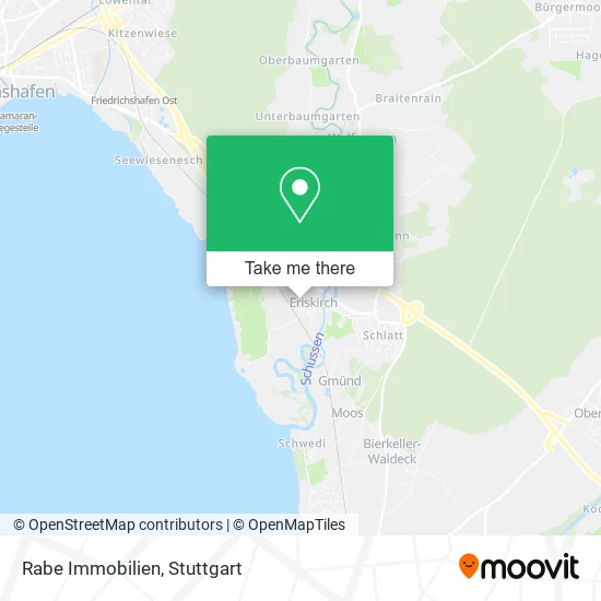 Карта Rabe Immobilien