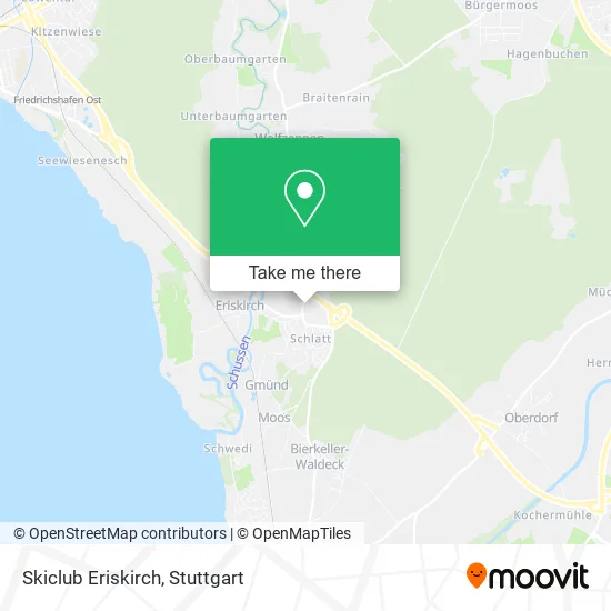 Карта Skiclub Eriskirch