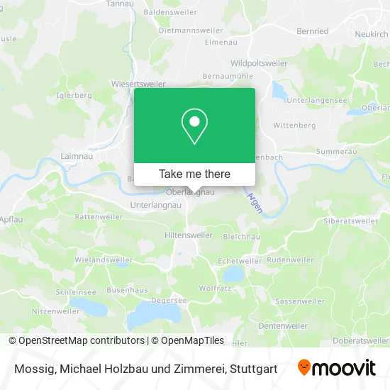 Карта Mossig, Michael Holzbau und Zimmerei