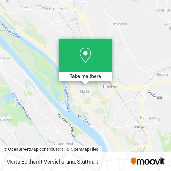 Карта Marta Eckhardt Versicherung