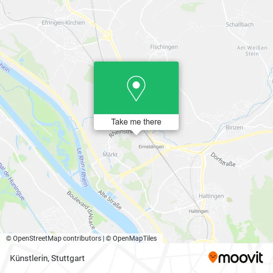 Карта Künstlerin