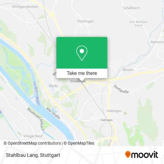 Карта Stahlbau Lang
