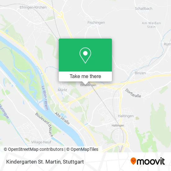 Карта Kindergarten St. Martin