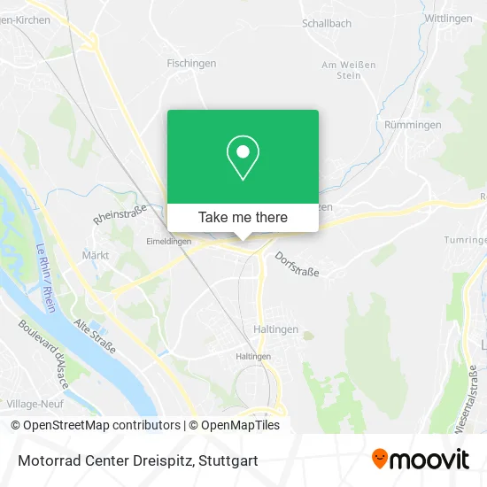 Карта Motorrad Center Dreispitz