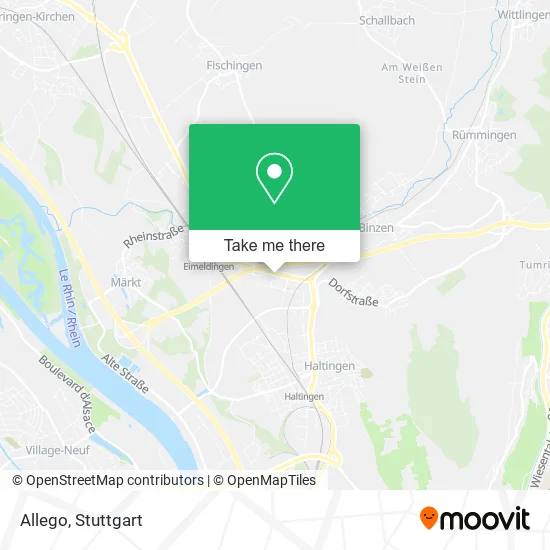 Карта Allego