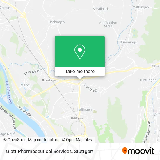 Карта Glatt Pharmaceutical Services